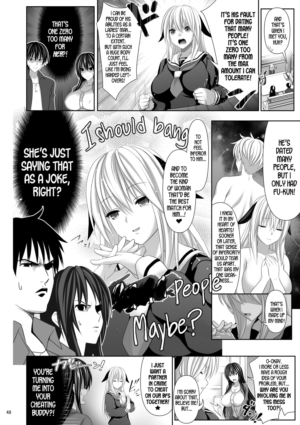 Hentai Manga Comic-SEX FRIEND 4-Read-47